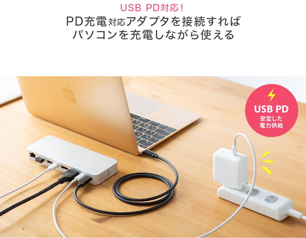 USB PDΉI PD[dΉA_v^ڑ΃p\R[dȂg